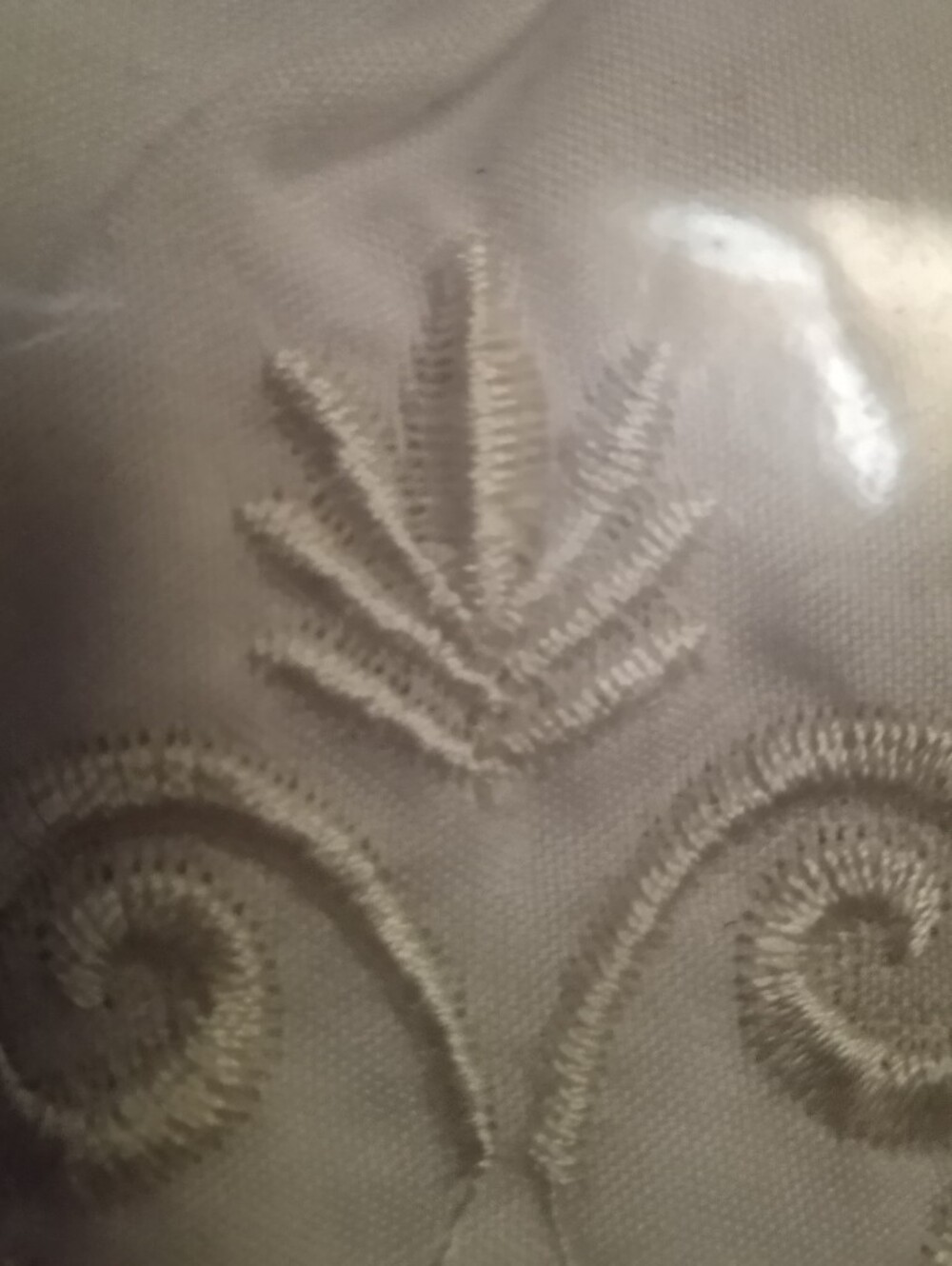 Egyptian 1200 King Size Embroidered Decorative Sheet Set wrinkle Free - Picture 2 of 5